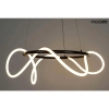 Wisząca oprawa SERPIENTE czarna biała MSE1501100395 1xLED 35W 3000K wąż LED