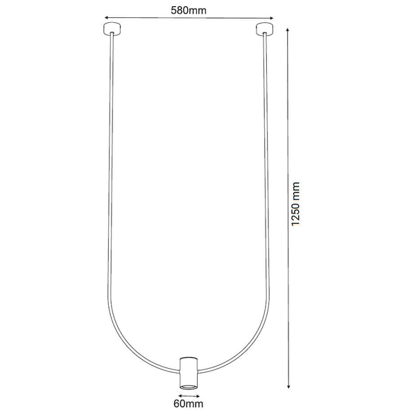 Salonowa lampa wisząca No.C 5081 Shilo regulacja 58cm metalowy platyna
