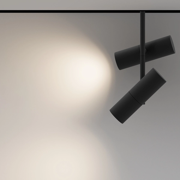 Lampa magnetyczna podwójna szynowa Elti TR005-4-2X12W-DS-B LED 24W 2700-6000K czarna