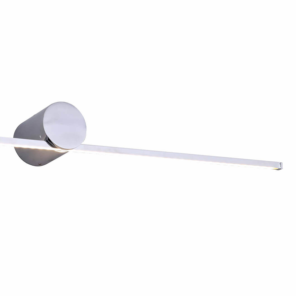 Naścienny kinkiet stick Camara W89949-8W-CH Zumaline LED 8W 4000K chrom