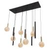 Wisząca lampa nad stół Josiane  21441/12/62 do jadalni szklane kule czarny