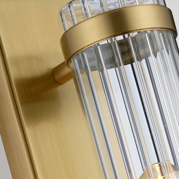 Łazienkowy kinkiet QN-WELLINGTON1-AB vintage mosiądz