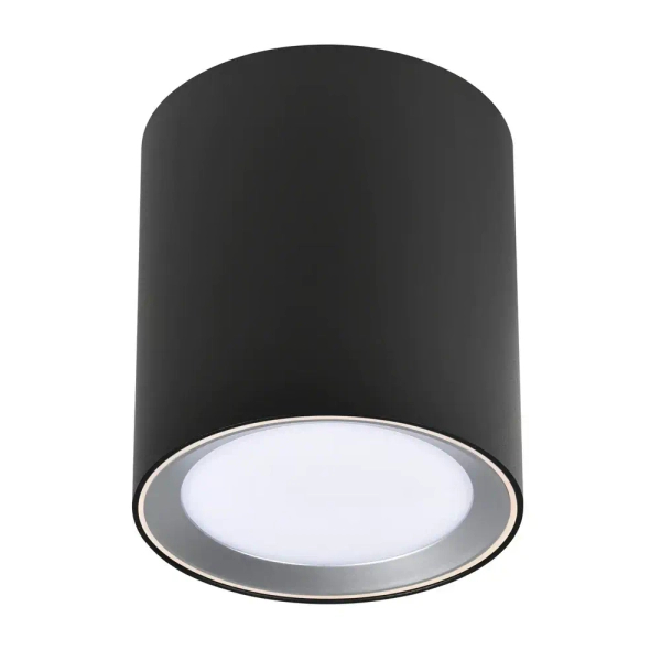 Przysufitowa lampa LANDON 2110670103 LED 6,5W 2700K IP44 tuba czarny