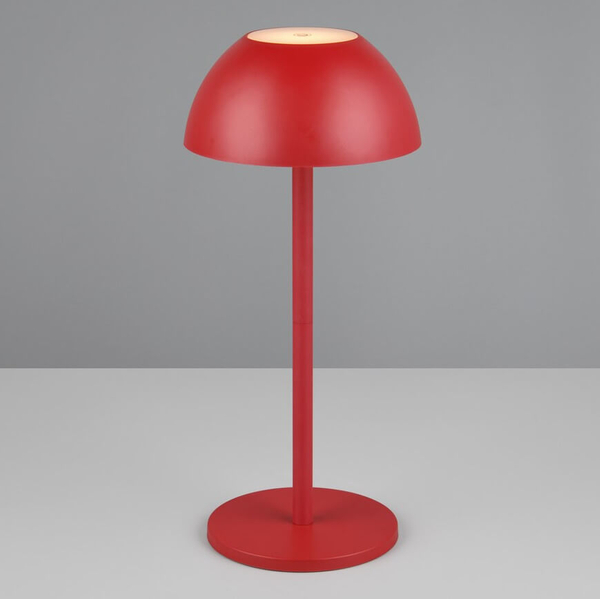 Ściemniana lampka stołowa Ricardo R54106110 IP54 LED 2W 3000K czerwony