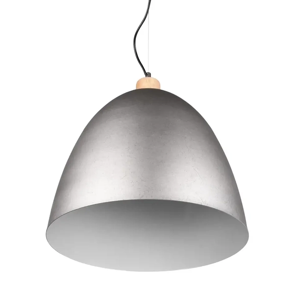 Lampa zwieszana Jagger R30681967 RL Light kopuła zwis do salonu srebrna