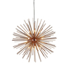 Salonowa lampa wisząca Sirius AZ2118+AZ2119 Azzardo zwis miedziany
