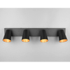 Regulowana lampa sufitowa Sharp 817100432 tuba punktowa do salonu czarna
