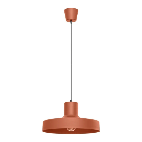 Lampa wisząca nad wyspę BILO SL.1706 kapelusz terakota