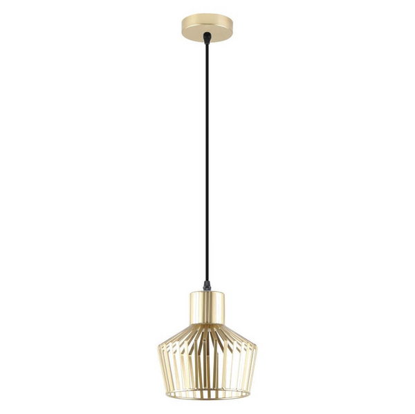 Wisząca lampa do kuchni Dolia A8079-GLD Zumaline nad stół druciana złota