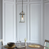 Klasyczna lampa wisząca Lambeth 69454 Endon łańcuch kopuła mosiądz