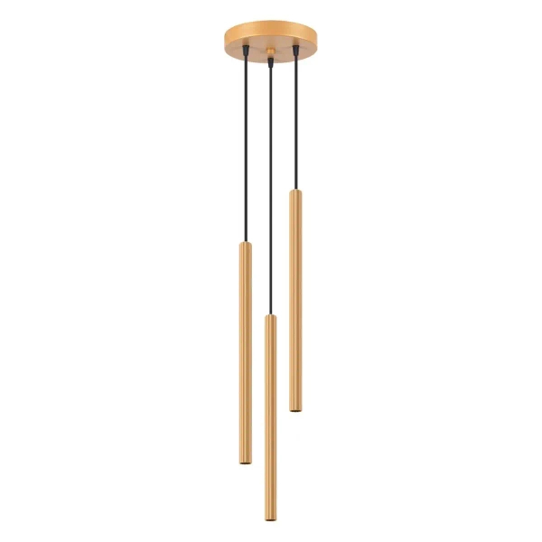 Kuchenna lampa wisząca Arche SL.1342 Sollux kaskada tuba złota