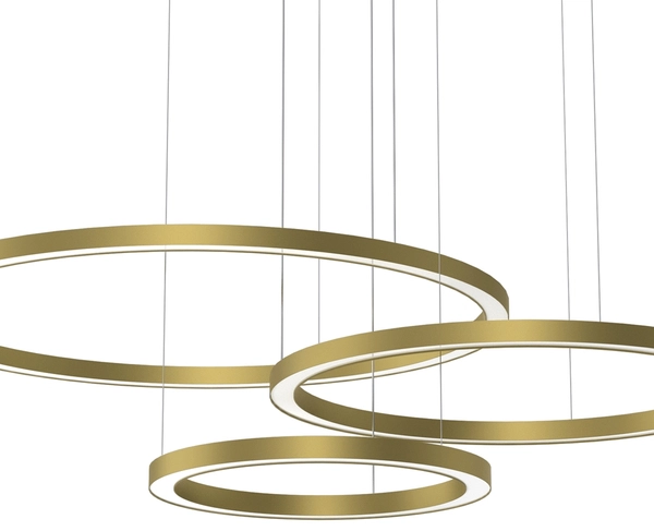 Lampa wisząca Galaxia ML8790 LED 85W 3500K nad stół złota