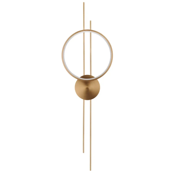 Kinkiet ścienny ECLIPTICA ST-DL8532 LED 14W 3000K pierścień złoty