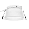 Sufitowy wpuszczany downlight Riga 1642 okrągły metalowy biały