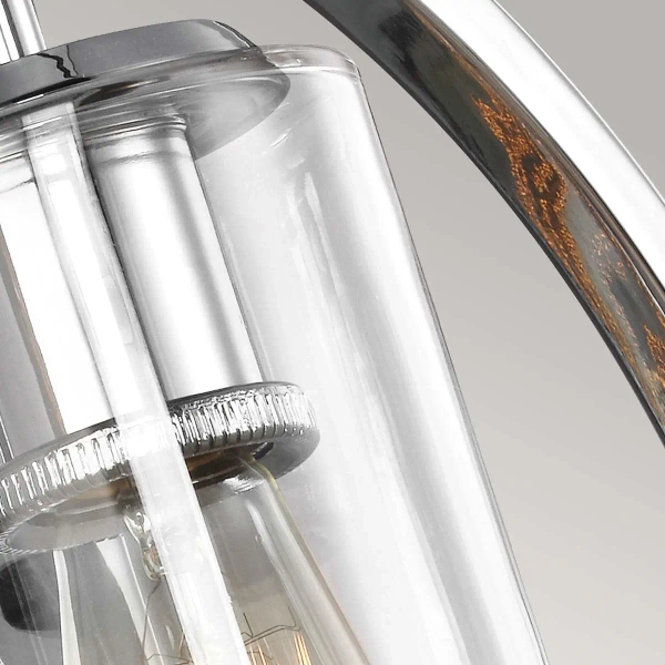 LAMPA ścienna MARLENA FE-MARLENA1-CH Elstead FEISS metalowa OPRAWA kinkiet industrialny chrom polerowany