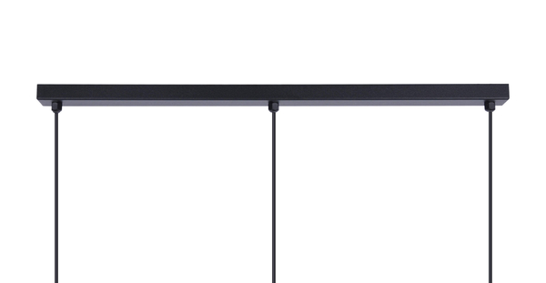 Lampa wisząca Falcon K-4931 tuby na listwie czarne