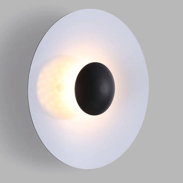 Salonowy kinkiet ścienny Retro ABR-KO12W-W LED 12W 2700K okrąg biały