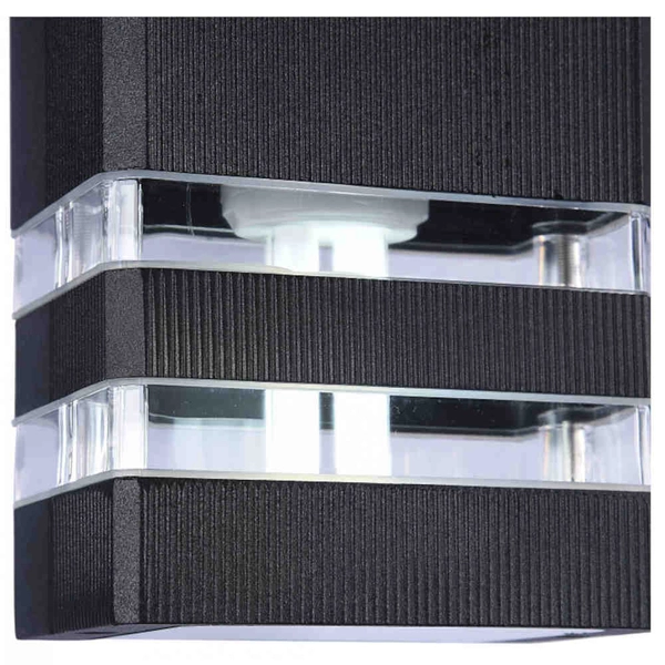 Elewacyjna LAMPA ogrodowa UNTER DEN LINDEN O578WL-02B Maytoni zewnętrzna OPRAWA ścienna outdoor IP65 czarna