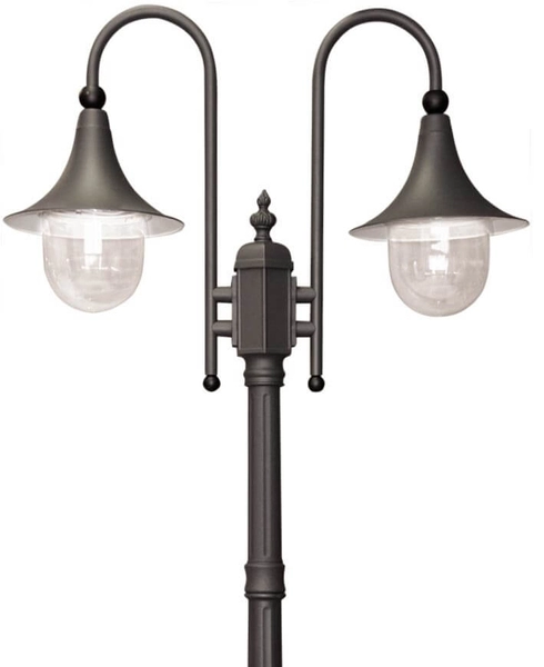 Lampa ogrodowa zewnętrzna Boston K-8132 CZARNY latarnia czarna