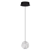 Metalowa lampa wisząca CHEPEN LE44641 LED 6W 3000K czarna chrom