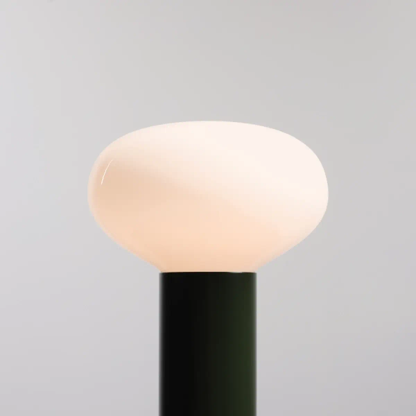 Nowoczesna lampa nocna Flo Table Moss S 7000B26_S zielona