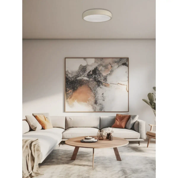 Owalny sufitowy plafon Cedrone OR85945 LED 25W 3000-6500K biały