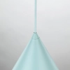 Trójkątna lampa wisząca CONO 10063 do salonu miętowy