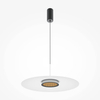 Okrągła lampa zwieszana El MOD041PL-L15W3K1 LED 12W 3000K biały czarny