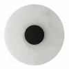 Ledowy kinkiet na ścianę Dalinia WL0114-BK LED 8W 3000K okrągły czarny