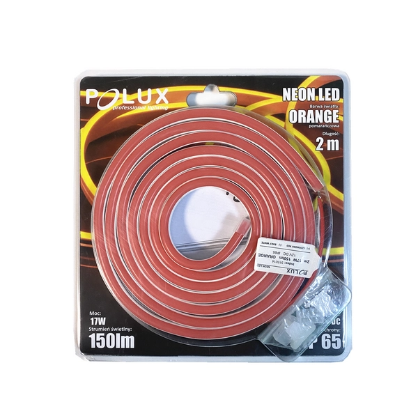 Pomarańczowa taśma LED 14W 315014 Polux 2 metry 150lm pasek