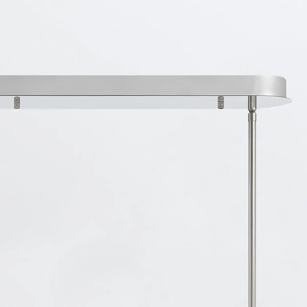 Lampa wisząca Espada QN-ESPADA-LP-PC LED 38W 3000K tuba szklana srebrny