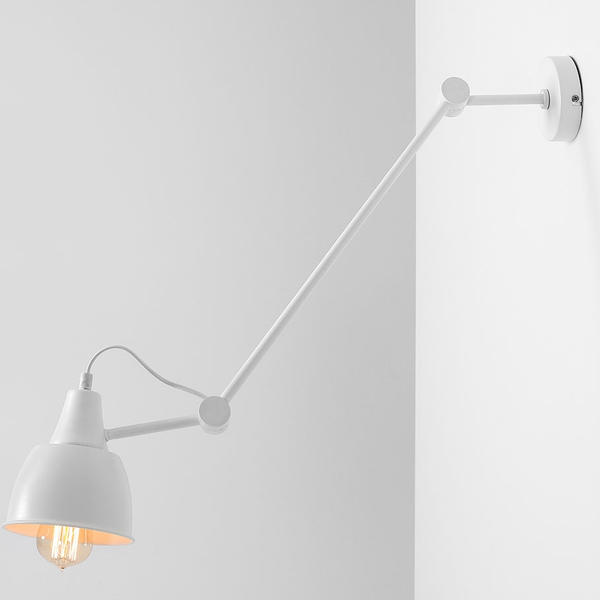 Sufitowa lampa industrialna AIDA 814PL_G ADX regulowana metalowe loft białe
