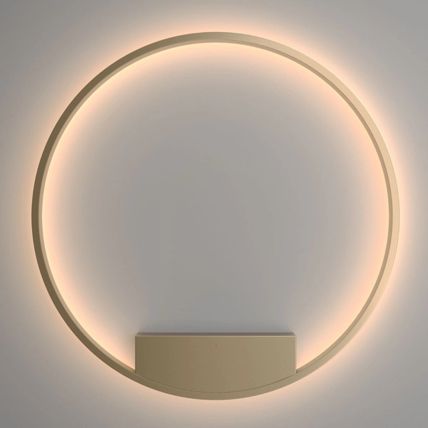 Kinkiet ledowy Rim MOD058WL-L50BS3K Maytoni 51W 3000K pierścień mosiądz