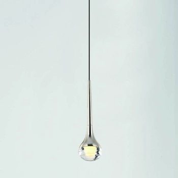 Nowoczesna lampa wisząca CRIMA OR80322 LED 6W Orlicki łezka  chrom