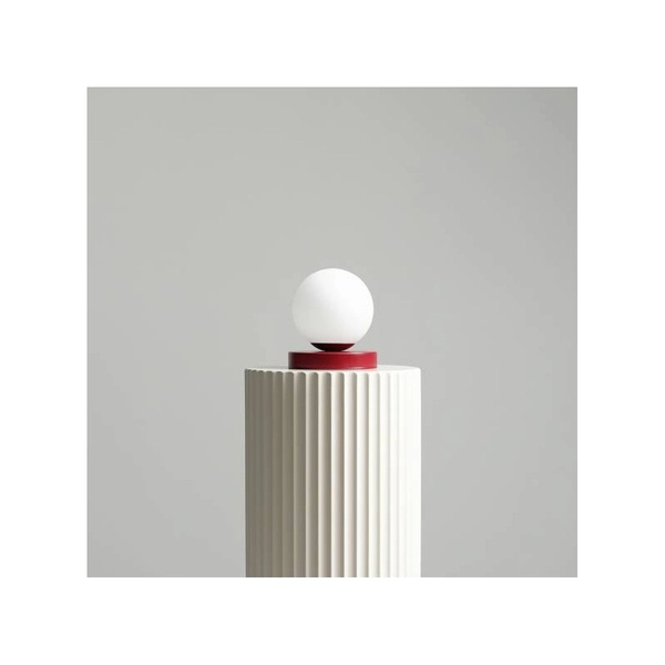 Stojąca lampka Ball Table 1076B15_S ball kula czerwona