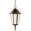 Zewnętrzna LAMPA klasyczna LIGURIA 202178 Polux wisząca OPRAWA ogrodowa IP33 outdoor patyna