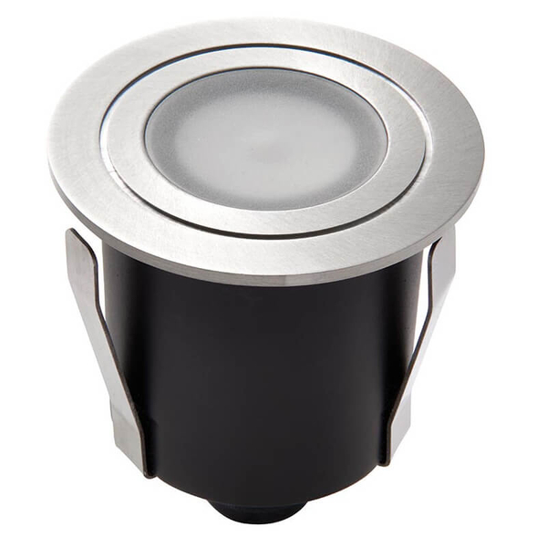 Okrągła lampa najazdowa Hayz 67361 LED 1,2W 6500K IP67 srebrny