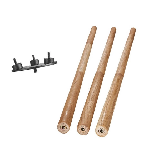 Trójnożna podstawa do lampy Kettle 2018044014 brązowy