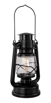 Industrialna lampa stojąca Certaldo 28207 latarenka czarna