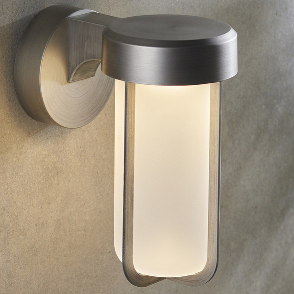 Elewacyjny kinkiet tuba L&-194990 Light& LED 8W 2700K IP44 srebrny