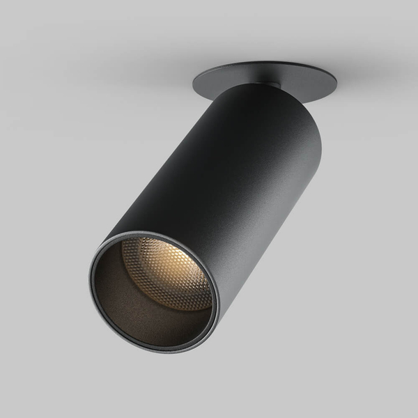 Lampa sufitowa z regulacją Focus C053CL-L12W3K-W-B LED 12W 3000K czarna