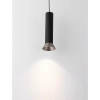 Wisząca lampa nad stół MARENZO LE45605 metalowa czarna brązowa