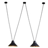 Industrialna lampa wisząca Perm 9147 kopuły do kuchni czarne