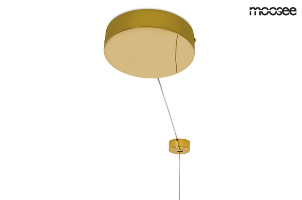 Wiszący pierścień Ring Luxury LED 60W 3000K złoty zwis