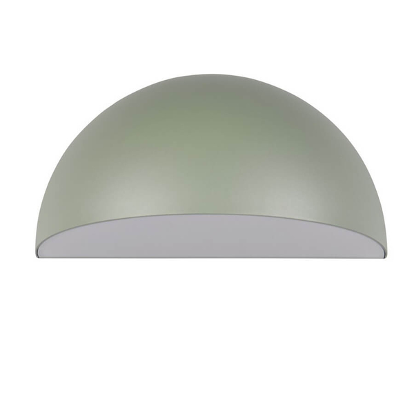 Kopułowa lampa ścienna MAAS 262460115 metalowa IP44 zielona