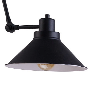 Regulowana lampa reflektorowa Techno 9143 Nowodvorski na wysięgniku czarna