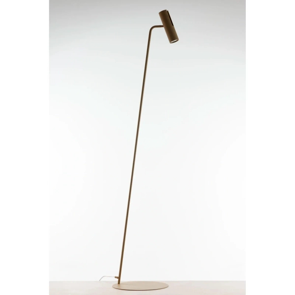 Podłogowa lampa podłużna LEDA kaszmirowy reflektor 1xGU10 tuba 41535