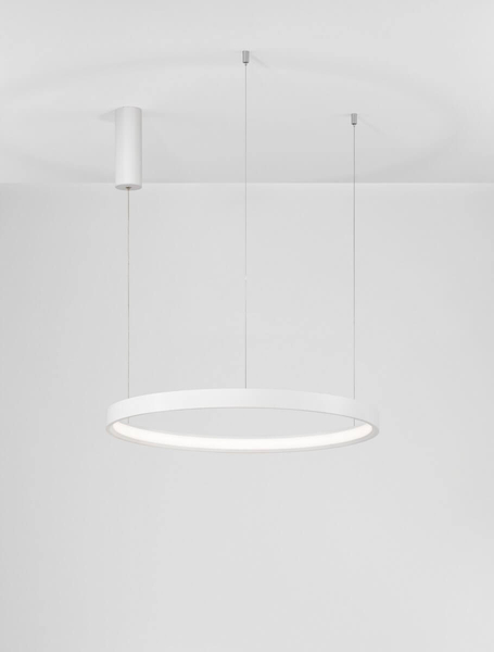 Wisząca lampa do salonu ZACAPU LE42796 ring LED 42W 3000K biały