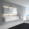 Pierścieniowy kinkiet ścienny Saturno ML8850 Milagro LED 25W 4000K IP44 czarny