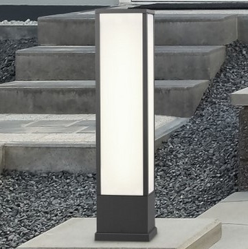 Ogrodowa LAMPA stojąca ATHIE DL142526260 Trio metalowa OPRAWA outdoor LED 15W 3000K słupek IP54 grafitowy